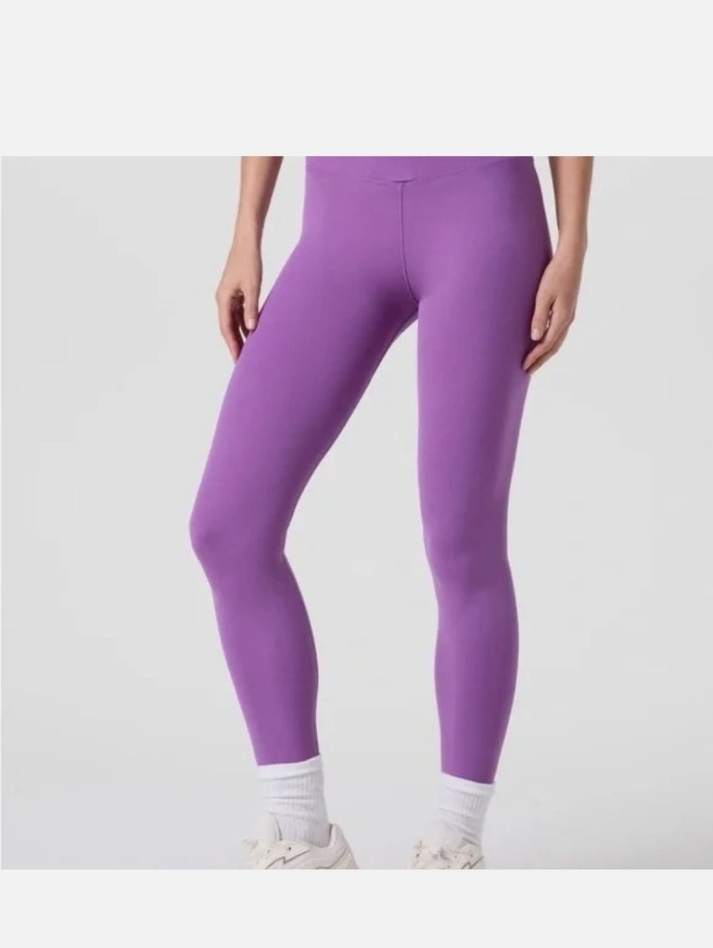 Like New ! Vuoei Allthefeels Legging BRIGHT VIOLET sz Small